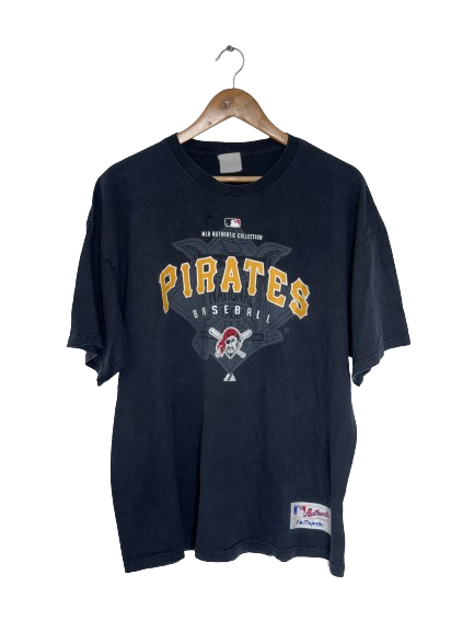 T-shirt azul Pirates Baseball