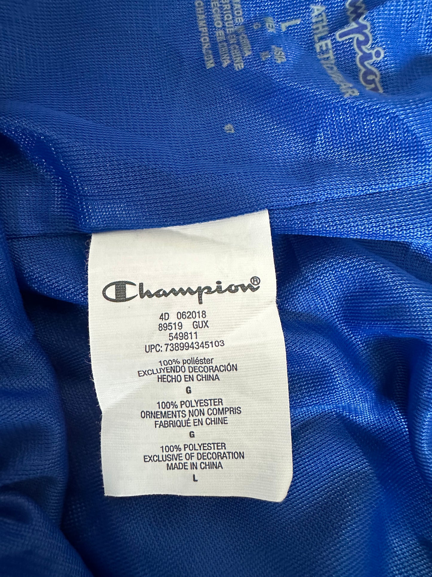 Sweat Shorts Blue Champion