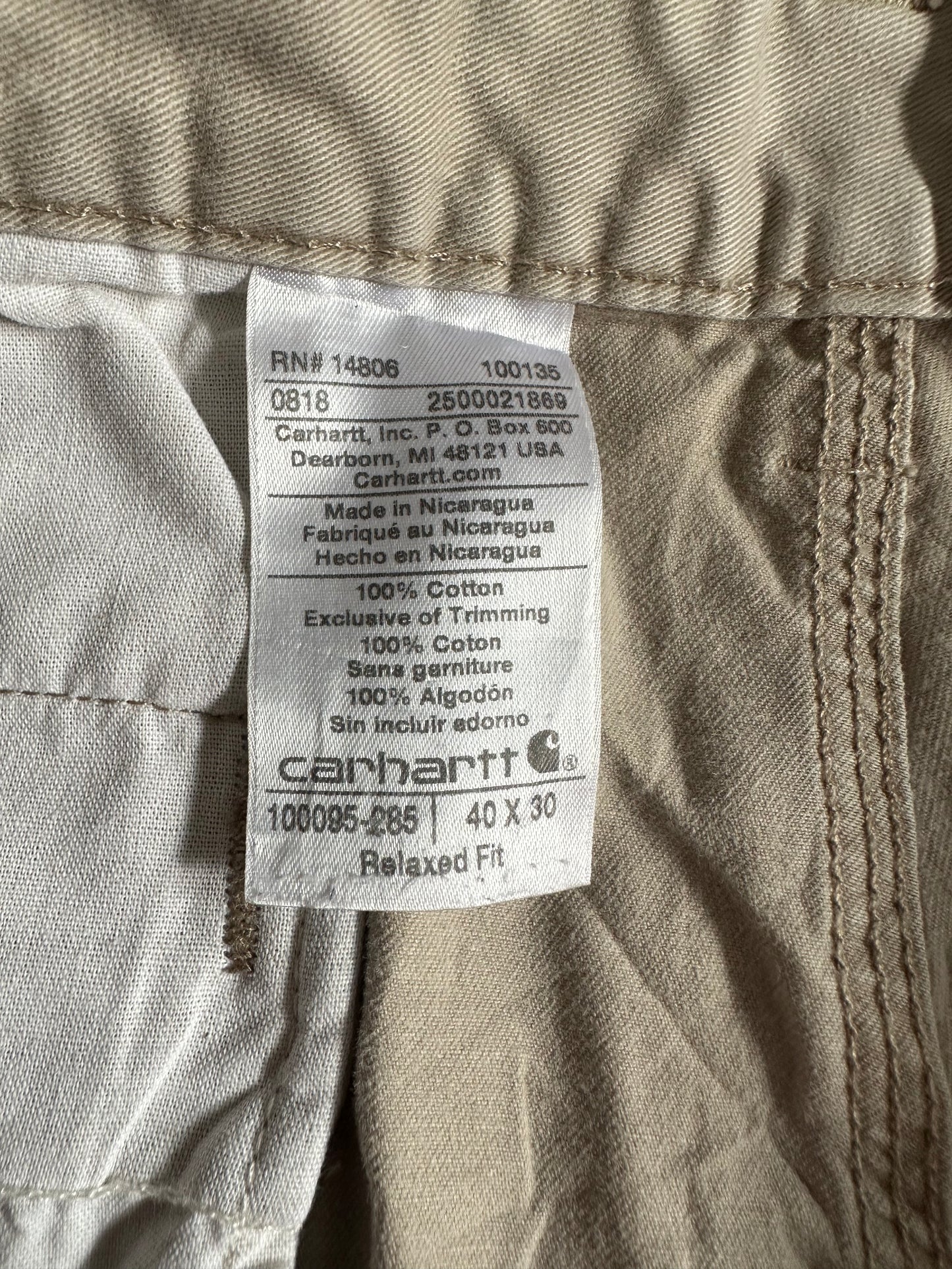 Carhartt Jeans Beige