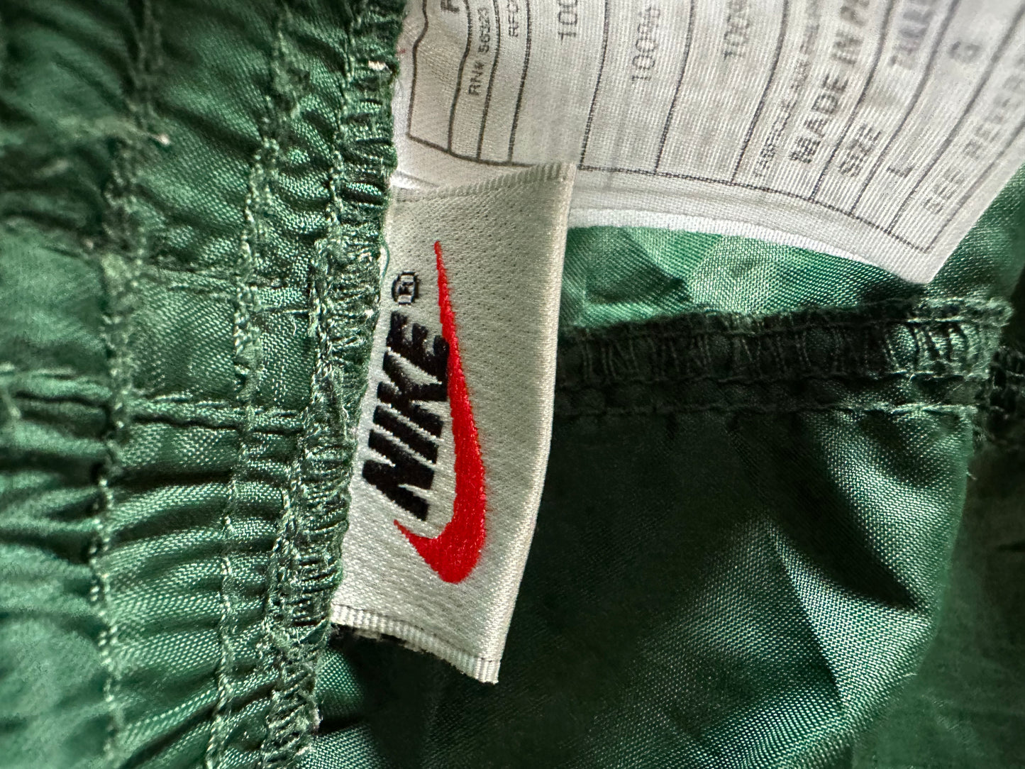 Nike Track Pants Green